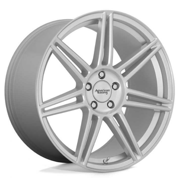 American Racing<br>AR935 Redline Brushed Silver (18x8)